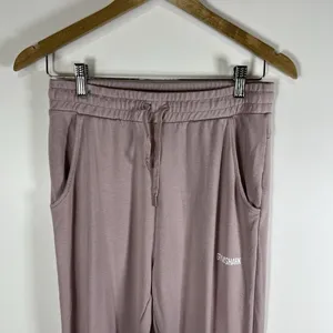 Gymshark Sweat Jogger Lounge Pants Light Pink Women's M‎ Athleisure Active Pants thumbnail 3