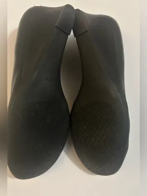 Tory Burch Womens Chelsea Black Wedge shoes size 8.5 thumbnail 7