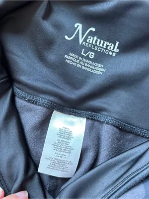 Natural Reflections Black & Grey Camo Leggings thumbnail 9