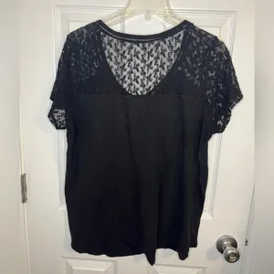Torrid Lace Shoulder Shirt thumbnail 5