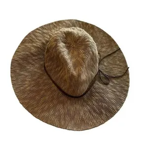 Target women's brown and tan sun hat thumbnail 1