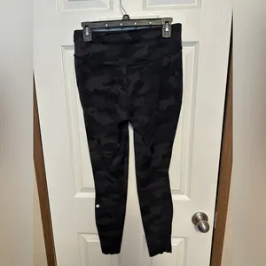 lululemon athletica High-Rise Charcoal Camo Leggings thumbnail 6