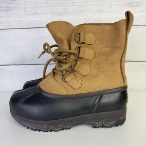 Sorel Caribou Women's Size 5 Waterproof‎ Brown Nubuck Insulated Boots NL1000-220 thumbnail 5