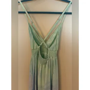 Gypsy Mint Maxi Women's Sz Medium Pastel Gradient Maxi Dress thumbnail 5