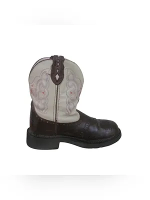 Justin Boots Gypsy Boots Size 9B Brown & Cream Western Cowgirl L9924 thumbnail 3