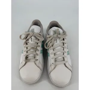 Adidas Cloudfoam Sneakers Women‎ Size 10 White Mint Green F33888 Low Top thumbnail 10