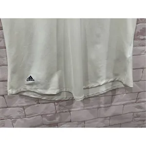 Adidas women's white‎ polo shirt size medium thumbnail 3