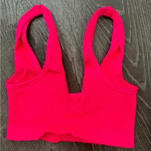 Free people movement crop top bra Hot pink thumbnail 2