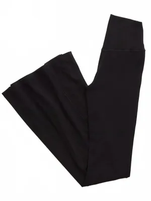 American Eagle Short OFFLINE By Aerie Real Me High Waisted Crossover Rib Super Flare Legging thumbnail 3