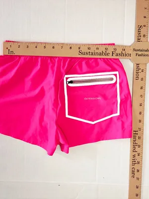 Outerknown Active Agility Athletic Shorts - XS - Hot Pink thumbnail 3
