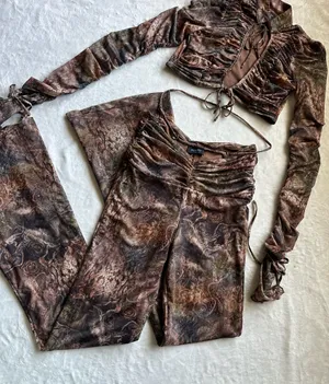 Outcast Clothing Palmer Top & Palmer Pants Winter Solstice Set thumbnail 5