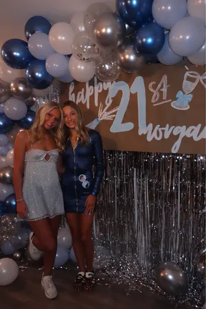 Blue zipper dress Size undefined thumbnail 2
