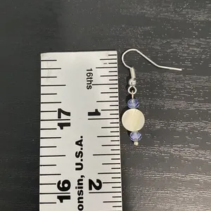 Lot of 4 Dangle Earrings Silver thumbnail 7