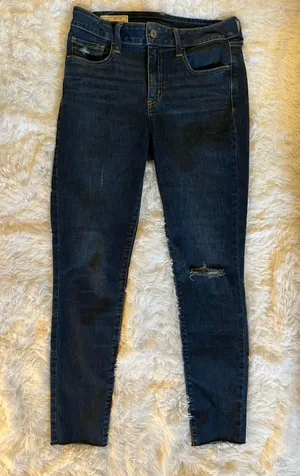 Gap Jeans, Universal Jagging Midrise Size 29 Or Eight Regular thumbnail 1