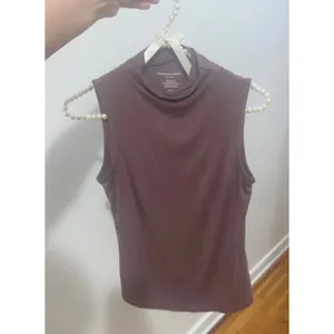 Christian Siriano Size xs sleeveless mock neck top tank top shirt 96% rayon thumbnail 5