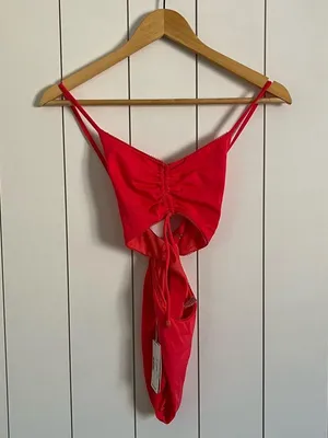 Agua Bendita Diany Tout One Piece Swimsuit Pink thumbnail 5
