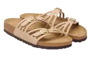 Birkenstock Granada Nuback Leather, Sand Castle, Size EU41/US10, NWT Display thumbnail 1