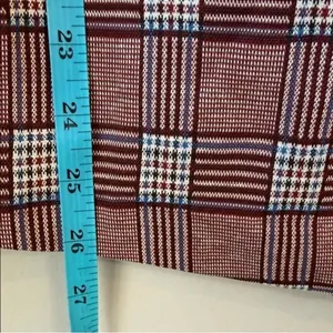 NWT Anthropologie Sanctuary Plaid Pencil Faux Wrap Skirt thumbnail 7