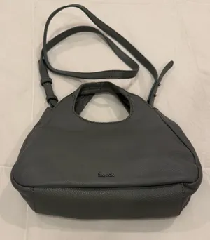 The Sak Rylan Mini Crossbody Satchel Bag – Gray Pebbled Leather thumbnail 1