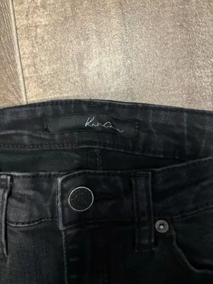 KanCan Hazy Mid Rise Ankle Skinny Distressed Black Jeans thumbnail 3