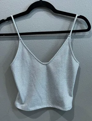 Forever 21 Sparkly  Crop Top thumbnail 1