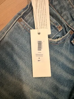 Aritzia Straight Denim Jeans  thumbnail 4