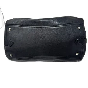 MIU MIU black textured leather satchel thumbnail 7
