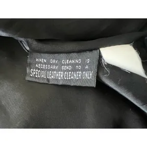 Wilson’s Suede Leather Black Bolero‎ Style Jacket Snap Front Small Motorcycle thumbnail 6