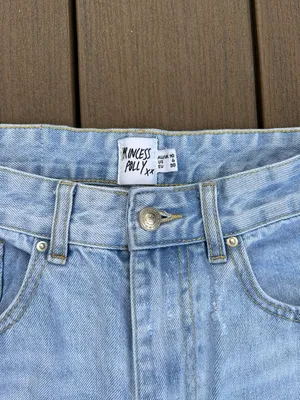 Princess Polly manaco denim jeans thumbnail 4