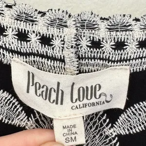 PEACH LOVE CALIFORNIA Embroidered Kimono S/M thumbnail 4