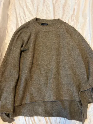 zara knit brown sweater  thumbnail 4