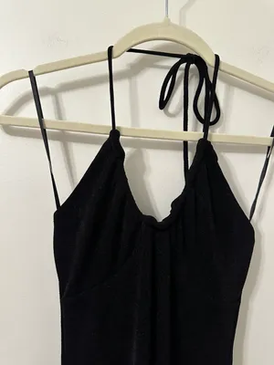 Princess Polly Pazia Halter Mini Dress Black thumbnail 10