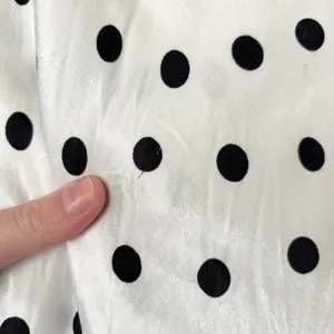 Anthropologie Maeve the Mel Ruched Side-Slit Polka Dot Midi Skirt thumbnail 4