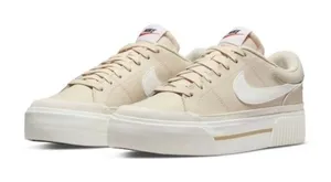 Nike WMNS Court Legacy Lift Pearl White DM7590-200 Womens 8.5 thumbnail 1