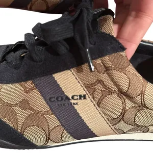 COACH Kelson Outline Signature Suede sneaker Sz 10 thumbnail 3