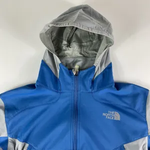 The North Face‎ Jacket Women's Large Blue Flight Series Windstopper Hooded thumbnail 8