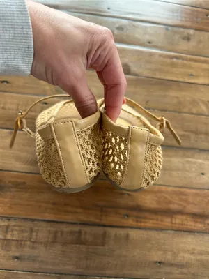 Coconuts by Matisse Nolita Mary Jane Woven Ballet Flats Tan 8 thumbnail 7