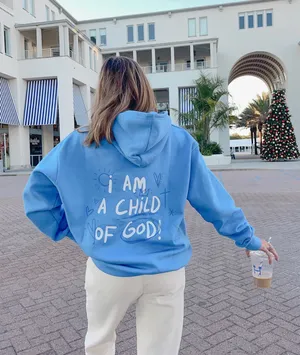 Etsy I Am A Child Of God Hoodie thumbnail 4