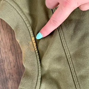 Lululemon Perfectly Oversized Crewneck in Bronze Green- Size Small thumbnail 6