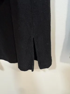 🌟 Hatch 🌟 The Softest Rib Nursing Maternity Henley Black Sz 0 Xs thumbnail 6