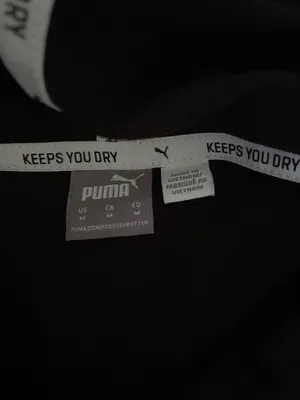 Puma Athletic Black Hoodie Size M thumbnail 4