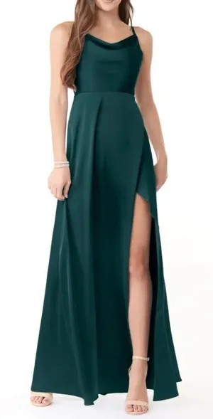 Azazie Naomie Green Size 12 NWT thumbnail 1
