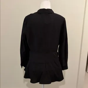 New With Tags Tuckernuck Pomander Place Black Aspen Blouse Sz M thumbnail 8
