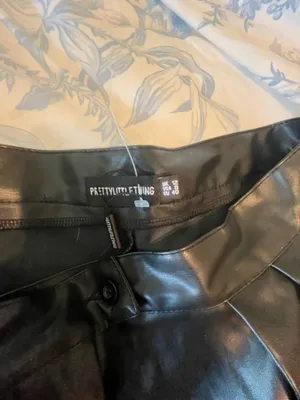 Pretty little thing leather shorts thumbnail 3