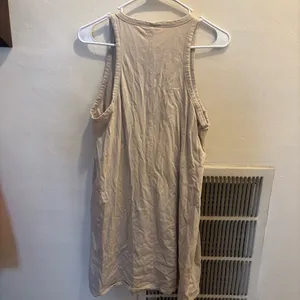 Sleeveless Beige Women's Dress thumbnail 2