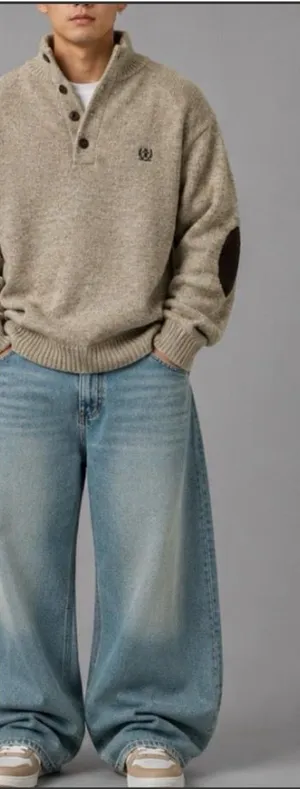 CHAPS Tan and Brown Vintage 90s Sweater Knitwear thumbnail 1
