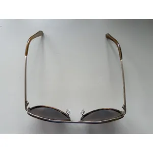 Quay All In Mini Aviator Sunglasses Gold Tortoise Brown Fade Beach Resort thumbnail 2
