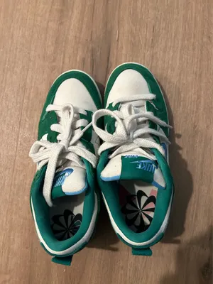 Nike Dunk Low Green Size 7.5 thumbnail 2