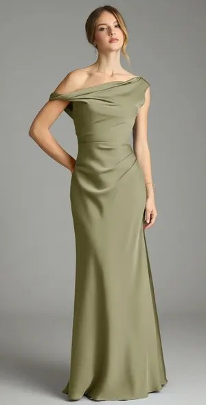Azazie Bridesmaid Dress Pistachio thumbnail 1