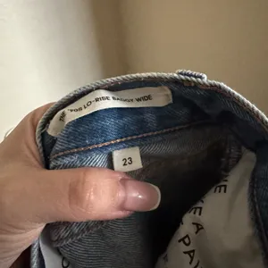 DENIM‎ FORUM ARITZIA the 90s lo-rise baggy wide jean size 23 7 Yrs Bleu taboo thumbnail 9